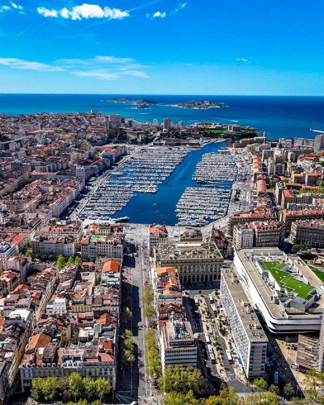 Terrasse - Hyper Centre - 2 Chambres - Parking Gratuit - Calme & Lumineux - Arrivee Autonome Marseille Eksteriør billede